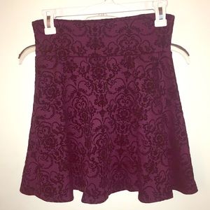 PAC sun velvet skirt